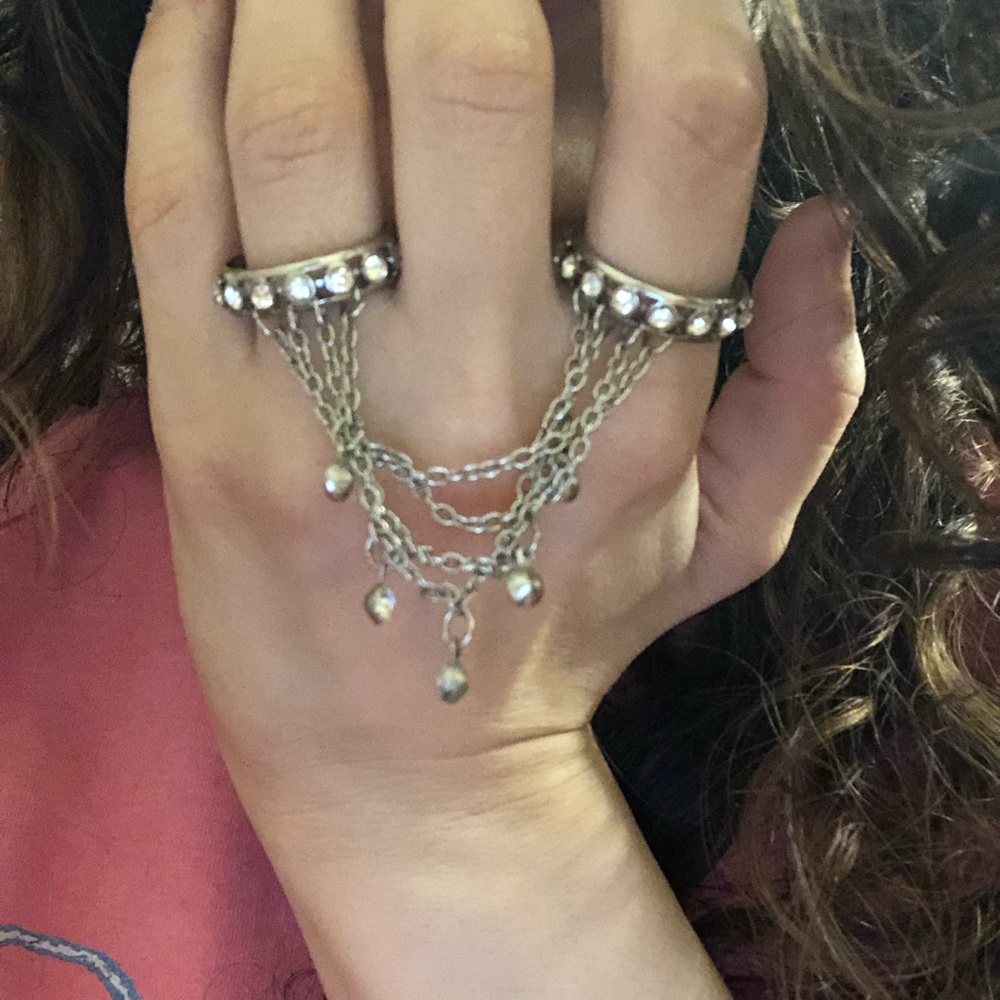 Plus size ring chain - Picture 2 of 5